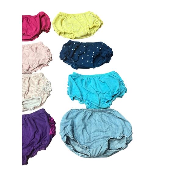 Ruffle Butts Bloomers Lot Size 2/3T Girls Boutique Ruffle Diaper Cover Set of 8 - Picture 7 of 11